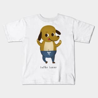 Latke Lover Funny Jewish Themed T-Shirt Kids T-Shirt